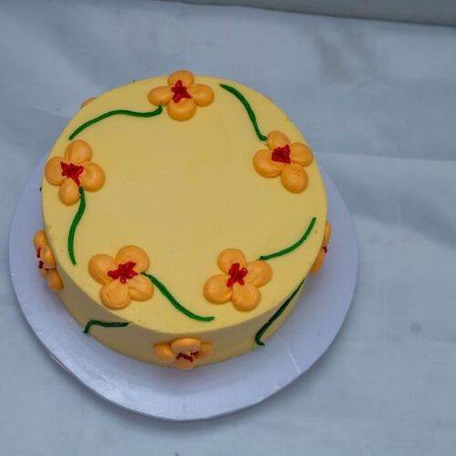 Decorated Cake (Size 6)